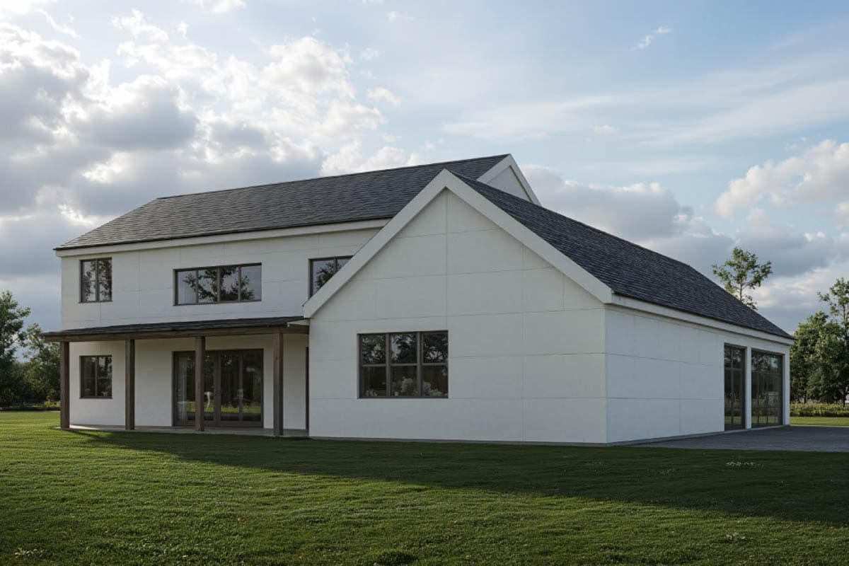 Plan 850028PKE: Contemporary European House Plan with 5 Bedrooms and 3-Car Garage - Image #4 - Contemporary, European, Modern, Transitional