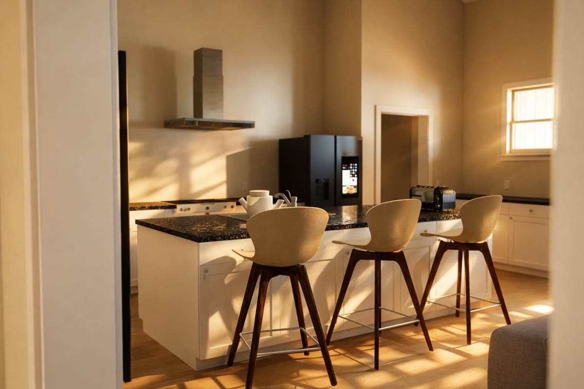 Plan 850030PKE: Modern Transitional House Plan with 4 Split Bedrooms and 3-Car Garage - Image #10 - Contemporary, Modern, Transitional