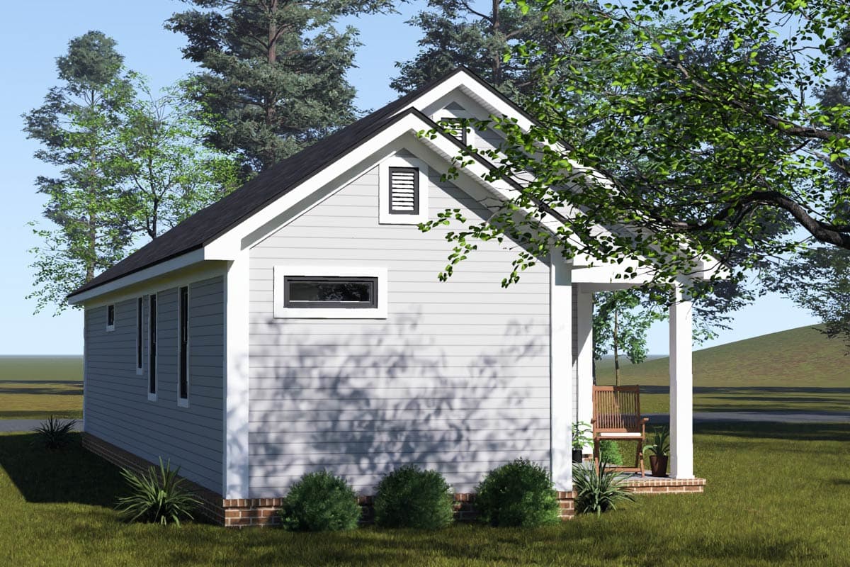 Plan 52546WM: Charming Country House Plan with Split Bedrooms and Rear Porch - Image #5 - Country, Traditional