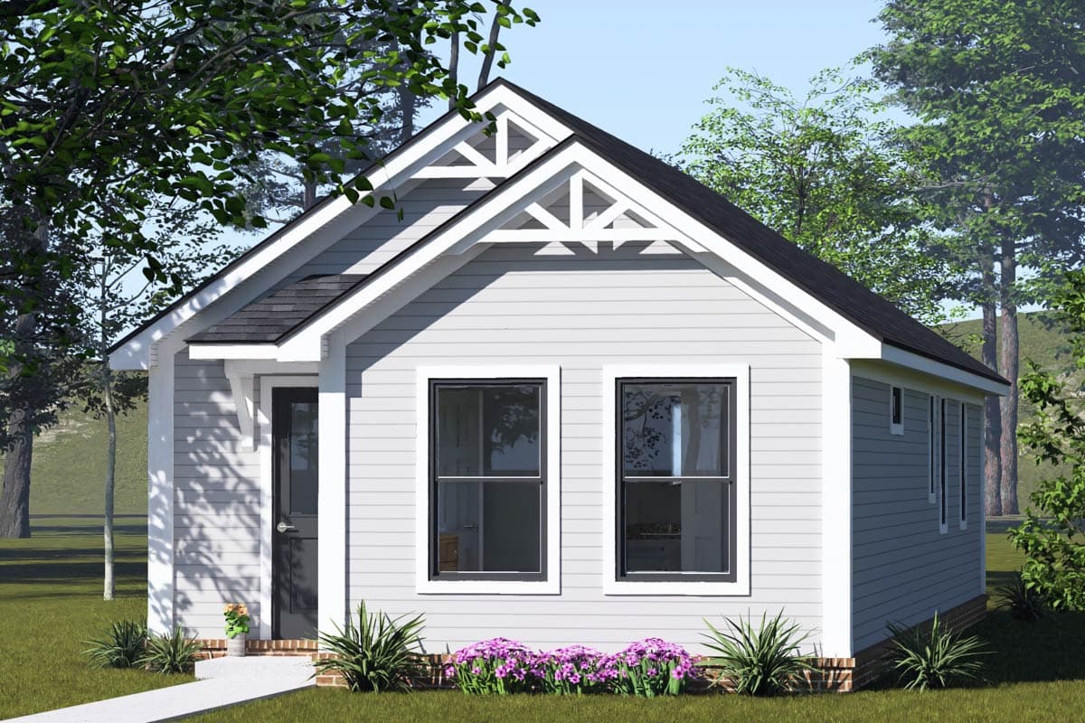 Plan 52546WM: Charming Country House Plan with Split Bedrooms and Rear Porch - Image #6 - Country, Traditional