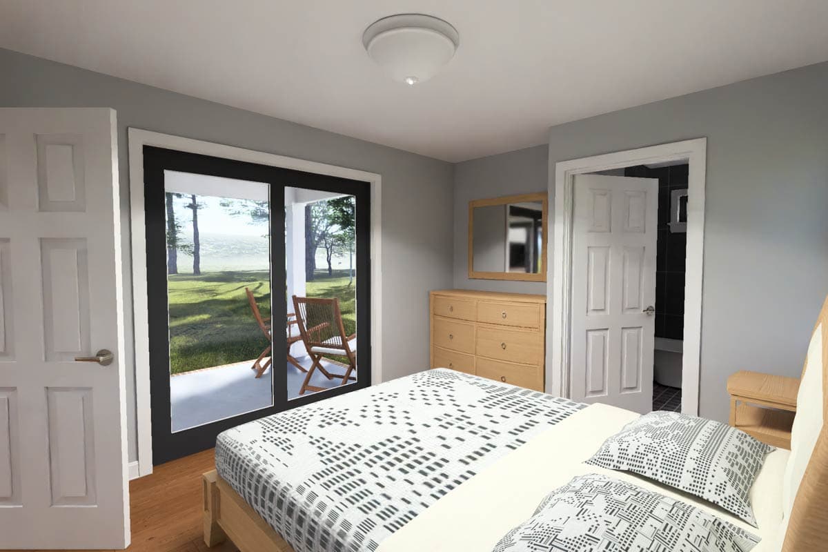 Plan 52546WM: Charming Country House Plan with Split Bedrooms and Rear Porch - Image #18 - Country, Traditional