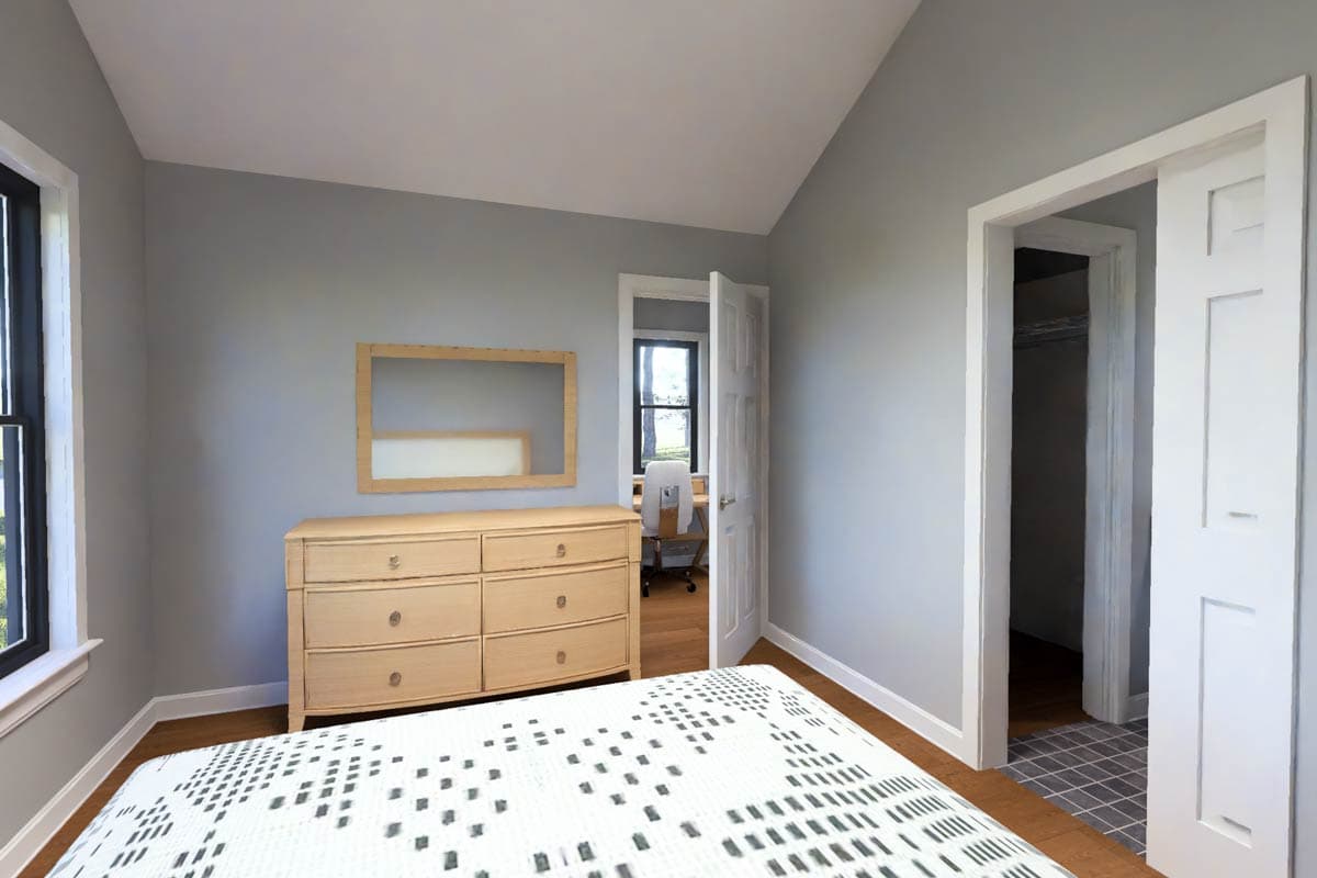 Plan 52546WM: Charming Country House Plan with Split Bedrooms and Rear Porch - Image #19 - Country, Traditional