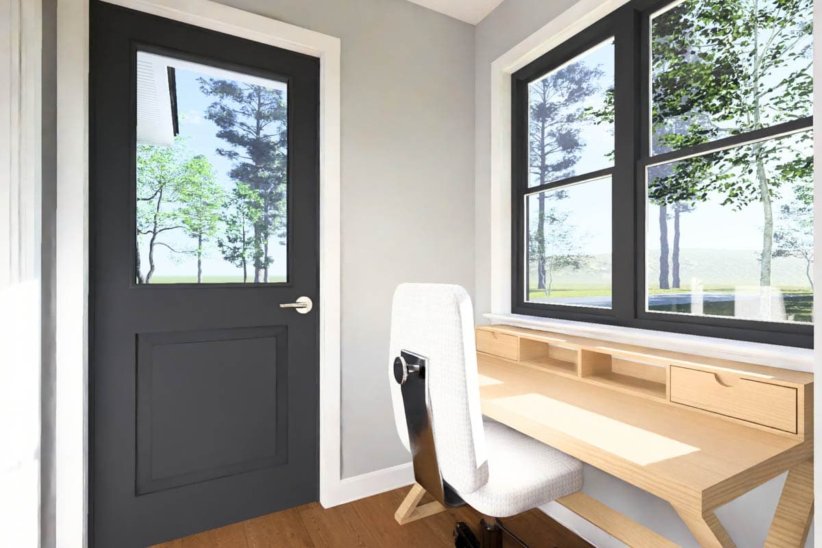 Plan 52546WM: Charming Country House Plan with Split Bedrooms and Rear Porch - Image #16 - Country, Traditional