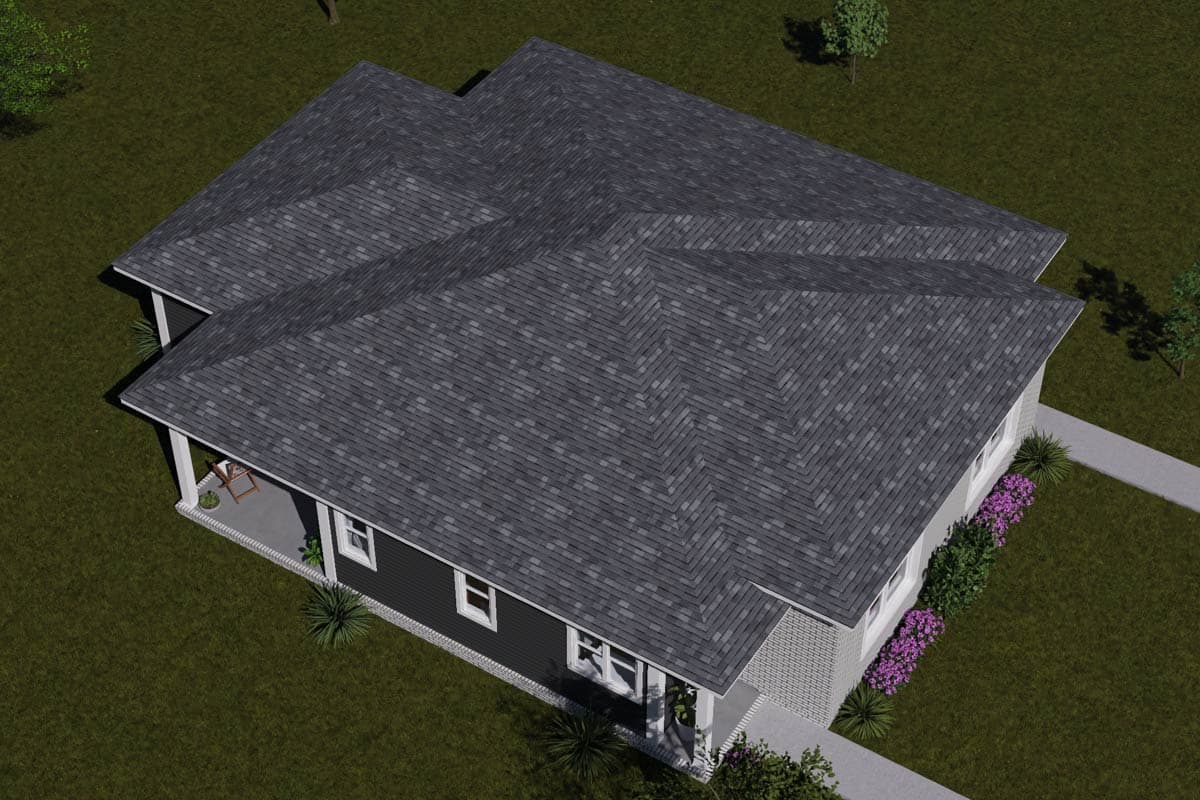 Plan 52548WM: Charming Modern Cottage Duplex House Plan with 4 Bedrooms and Large Rear Porch - Image #10 - Cottage, Modern, Traditional