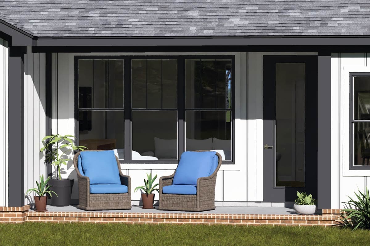 Plan 52551WM: Modern Farmhouse House Plan with 4 Beds and 2-Car Garage - Image #5 - Country, Craftsman, Traditional