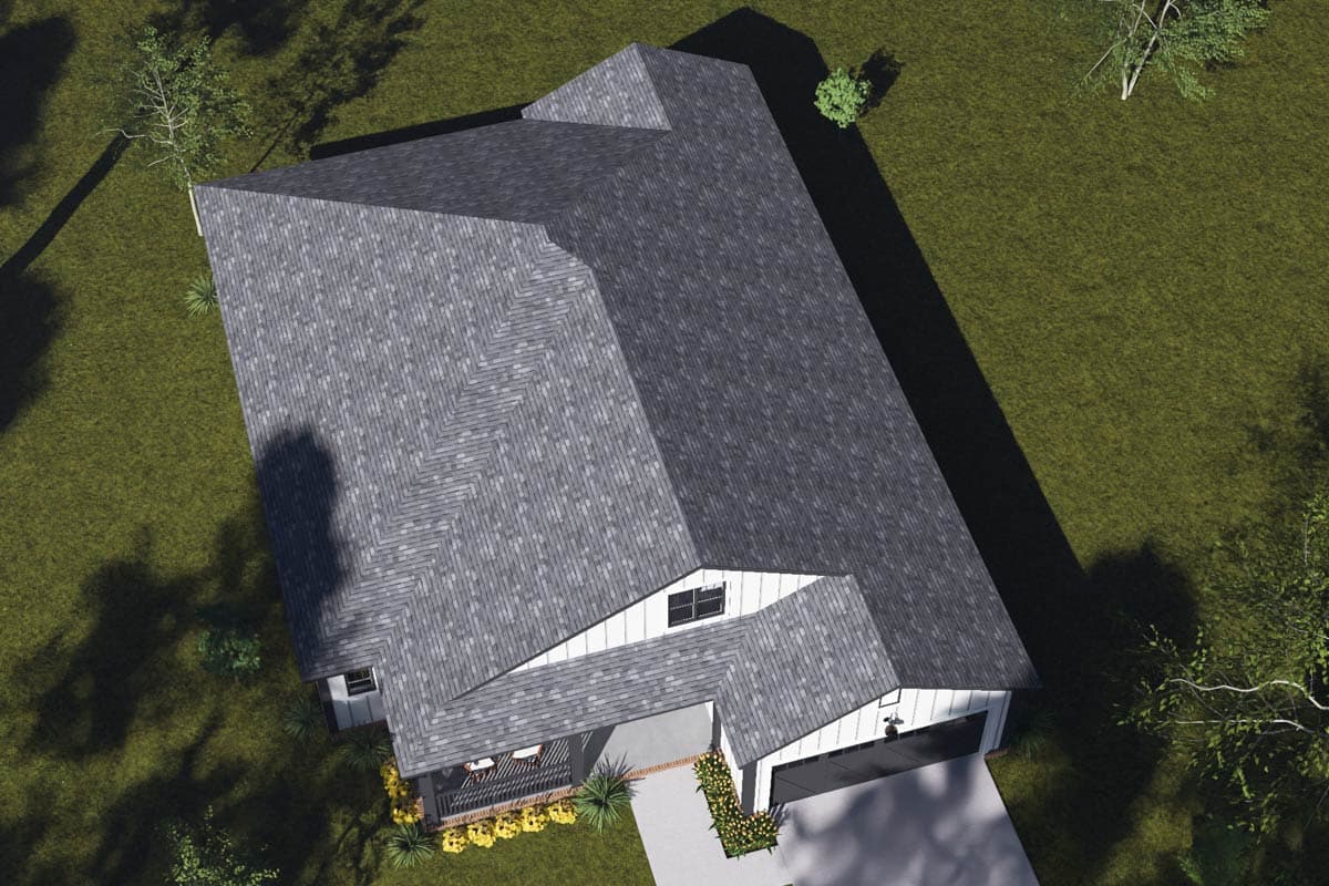 Plan 52551WM: Modern Farmhouse House Plan with 4 Beds and 2-Car Garage - Image #12 - Country, Craftsman, Traditional