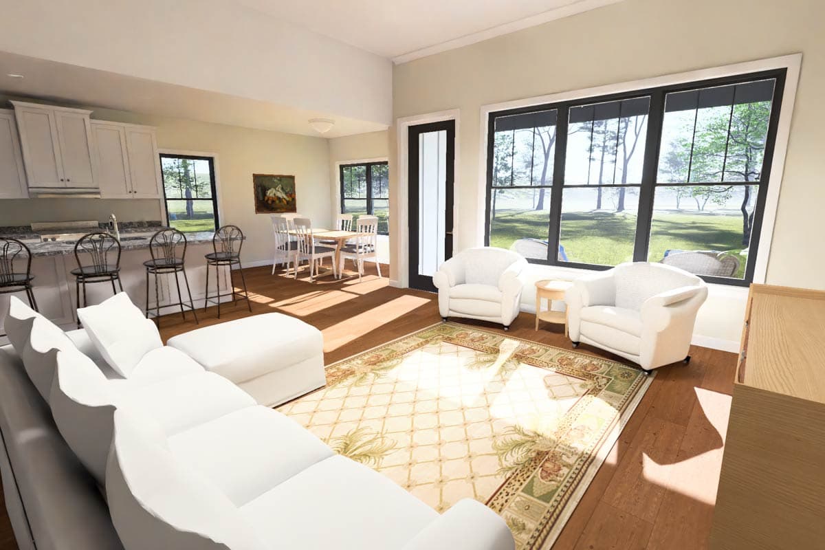 Plan 52551WM: Modern Farmhouse House Plan with 4 Beds and 2-Car Garage - Image #14 - Country, Craftsman, Traditional