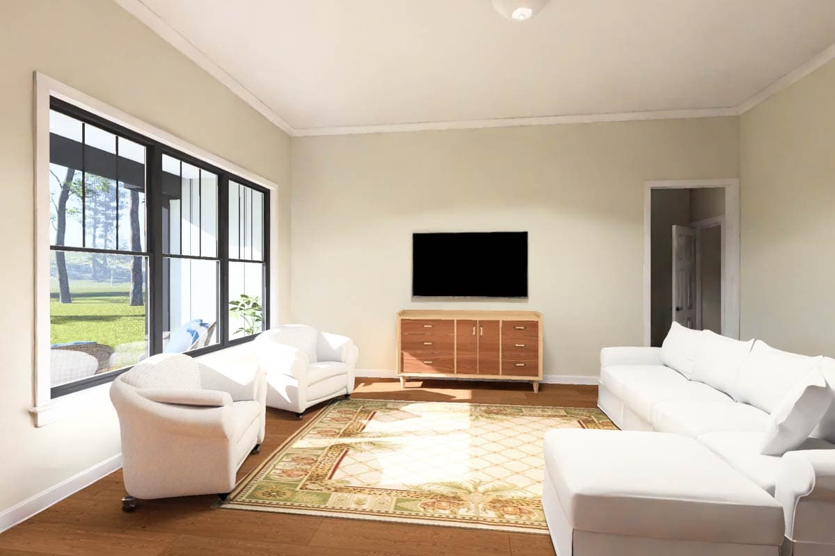 Plan 52551WM: Modern Farmhouse House Plan with 4 Beds and 2-Car Garage - Image #17 - Country, Craftsman, Traditional