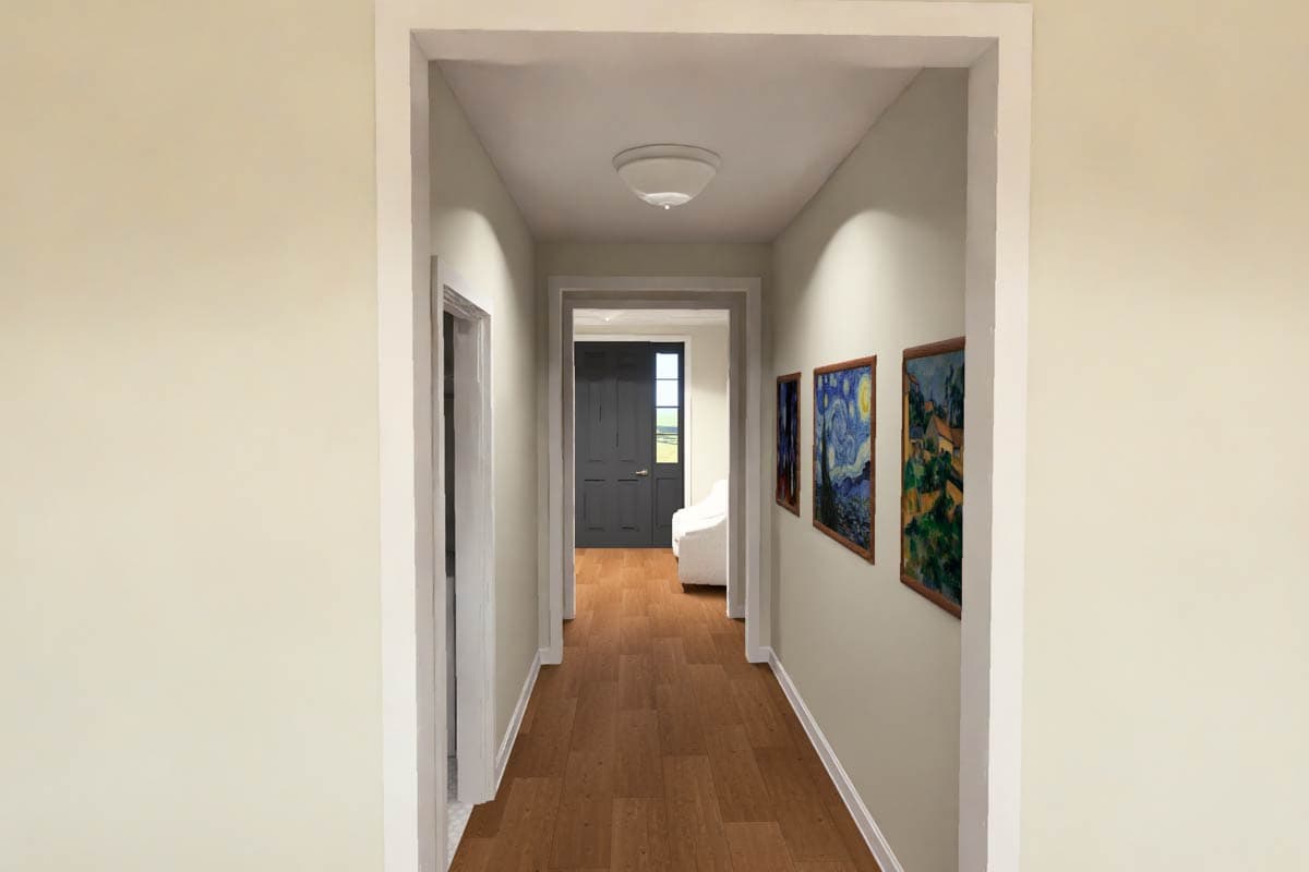 Plan 52551WM: Modern Farmhouse House Plan with 4 Beds and 2-Car Garage - Image #13 - Country, Craftsman, Traditional