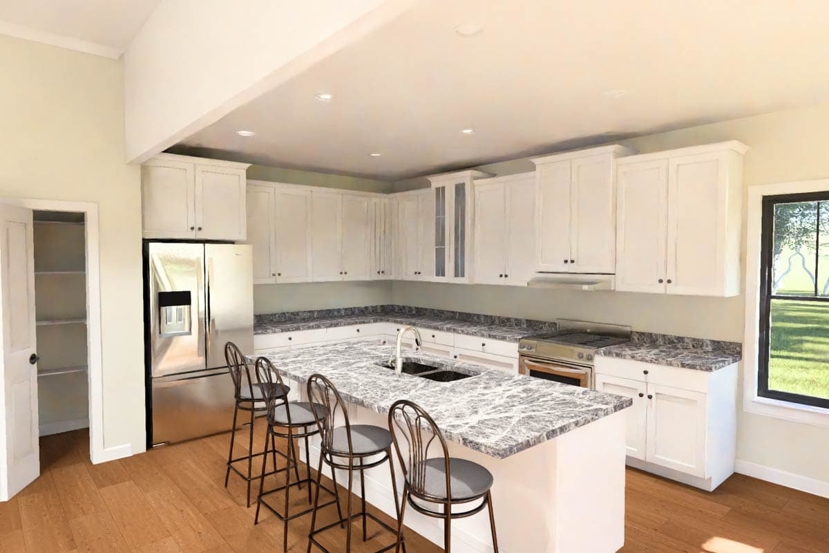 Plan 52551WM: Modern Farmhouse House Plan with 4 Beds and 2-Car Garage - Image #19 - Country, Craftsman, Traditional