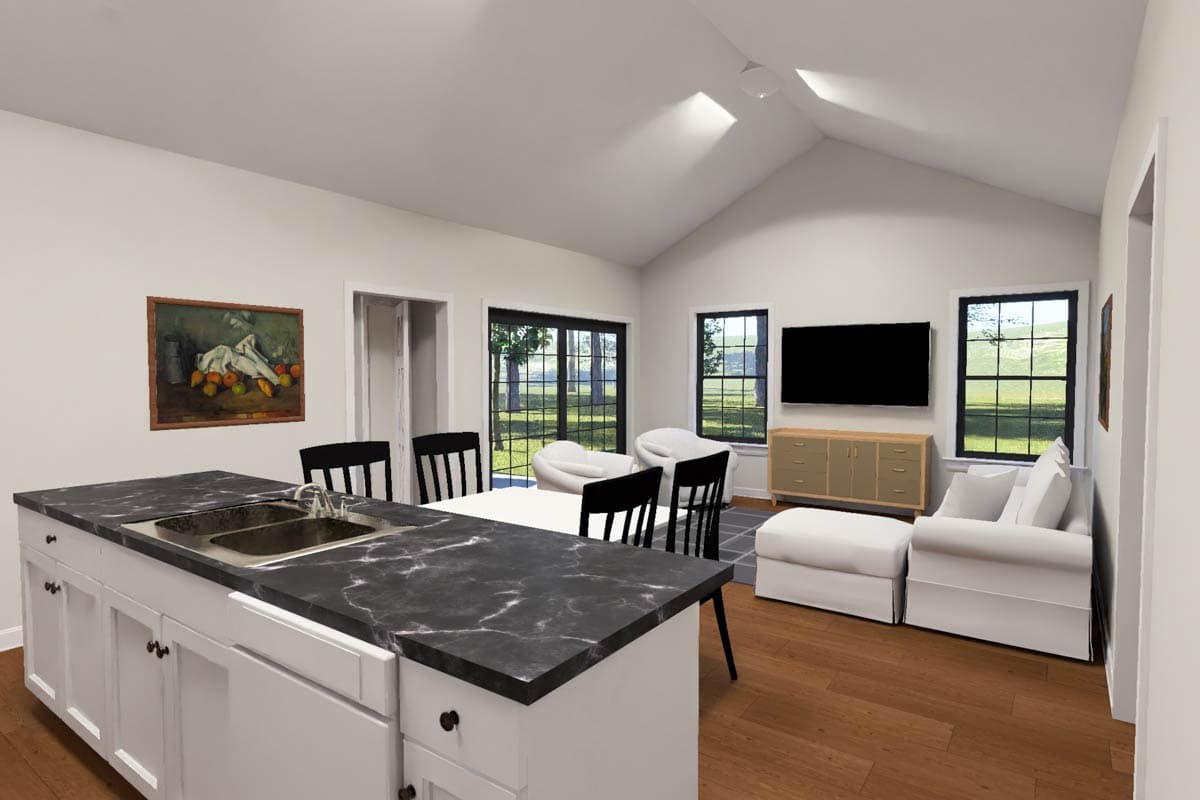 Plan 52553WM: Traditional 4-Bedroom House Plan with Main Level Master Suite - Image #17 - Traditional