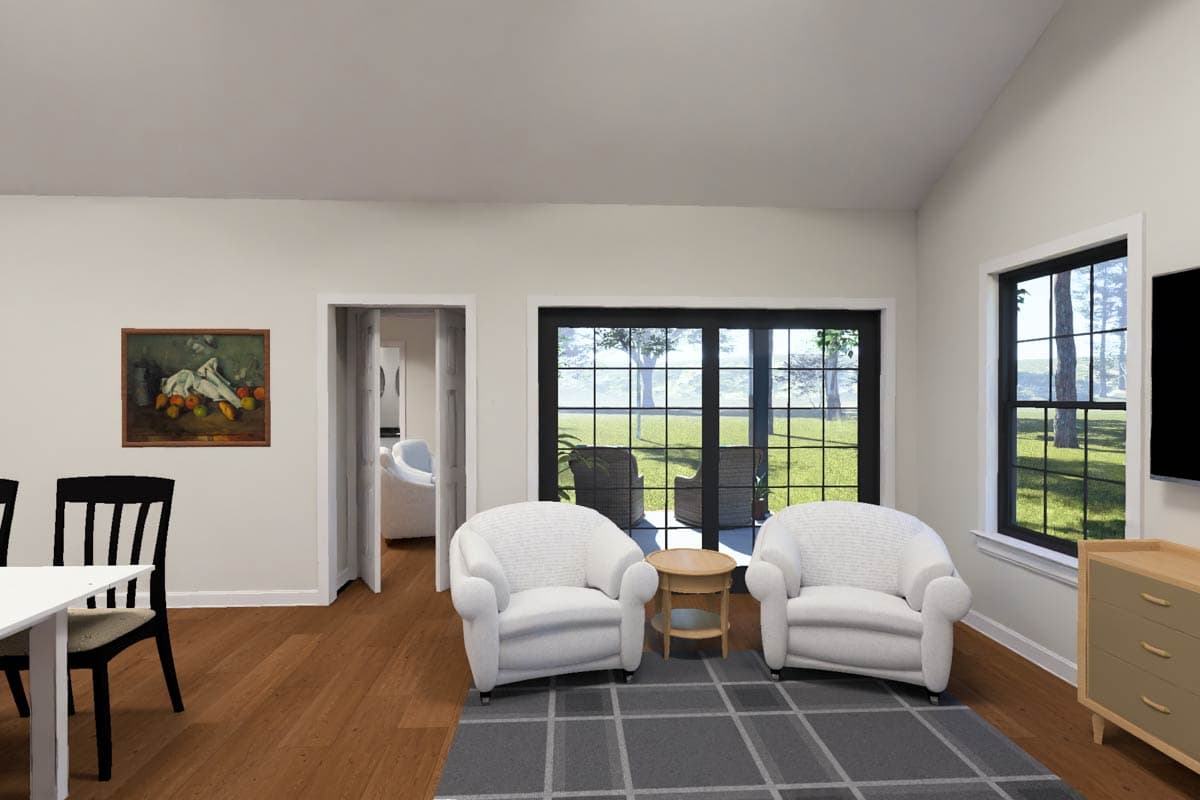 Plan 52553WM: Traditional 4-Bedroom House Plan with Main Level Master Suite - Image #13 - Traditional