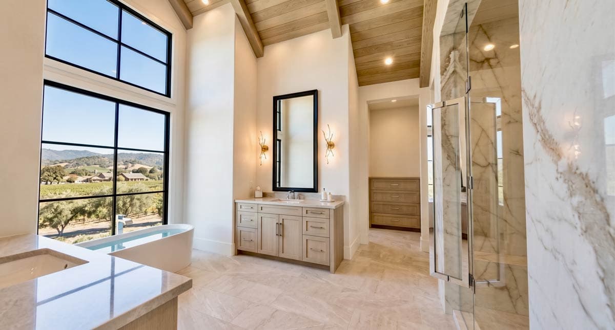 Plan 820016WSF: 4-Bedroom Transitional Farmhouse House Plan with Gourmet Kitchen - Image #8 - Farmhouse, Modern, New American, Traditional, Transitional