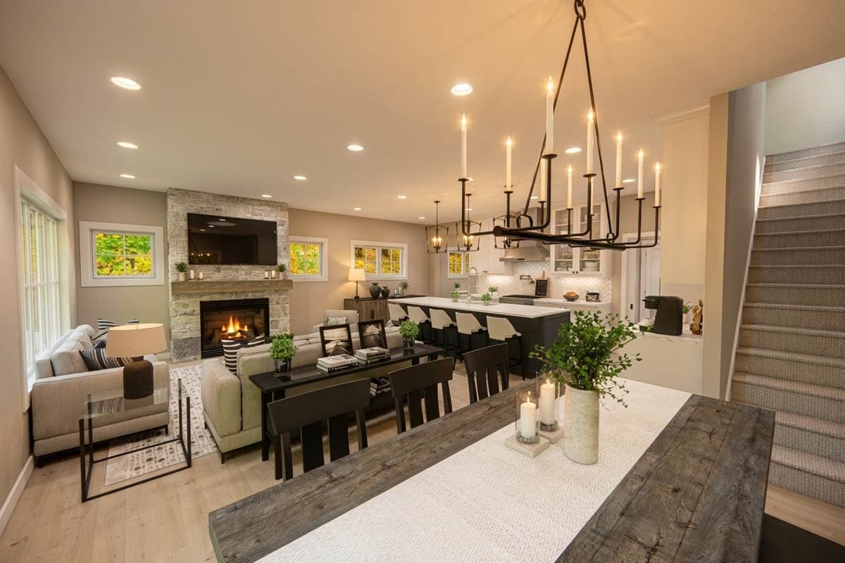 Plan 140051RK: Inviting 3-Bedroom Farmhouse House Plan with Loft and 2-Car Garage - Image #14 - Farmhouse, Traditional