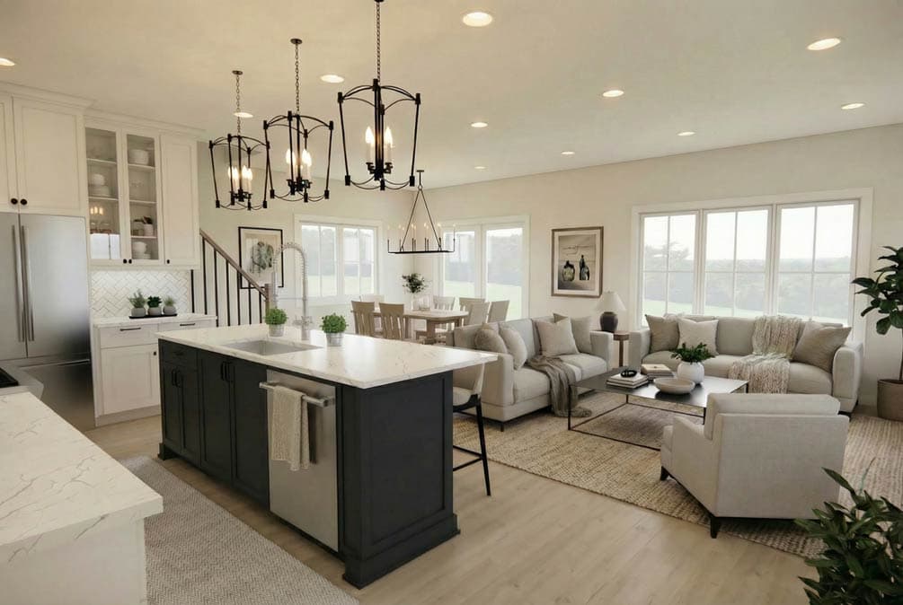 Plan 140054RK: Modern Farmhouse House Plan with 4 Bedrooms and 2-Car Garage - Image #8 - Farmhouse, Modern Farmhouse, New American