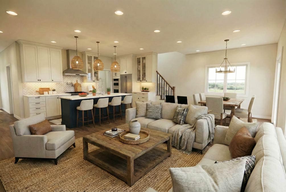 Plan 140054RK: Modern Farmhouse House Plan with 4 Bedrooms and 2-Car Garage - Image #15 - Farmhouse, Modern Farmhouse, New American