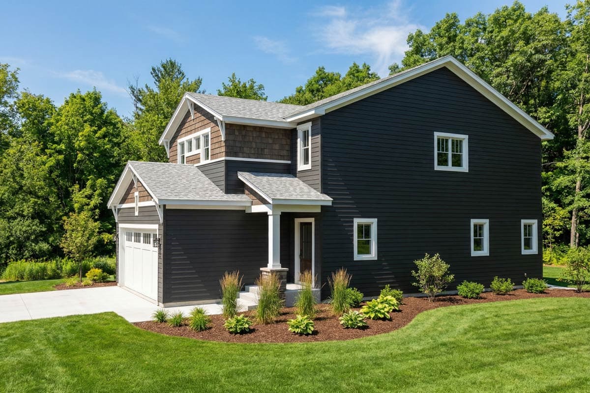 Plan 140055RK: Craftsman House Plan with 4 Bedrooms and 2-Car Garage - Image #3 - Craftsman, Farmhouse, Traditional
