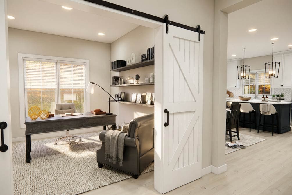 Plan 140056RK: Modern Farmhouse House Plan with 2 or 3 Beds and 2-Car Garage - Image #8 - Country, Farmhouse, Modern Farmhouse