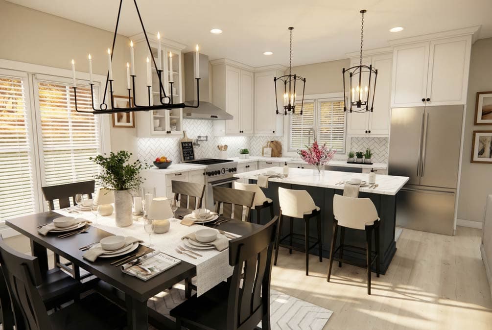 Plan 140056RK: Modern Farmhouse House Plan with 2 or 3 Beds and 2-Car Garage - Image #14 - Country, Farmhouse, Modern Farmhouse