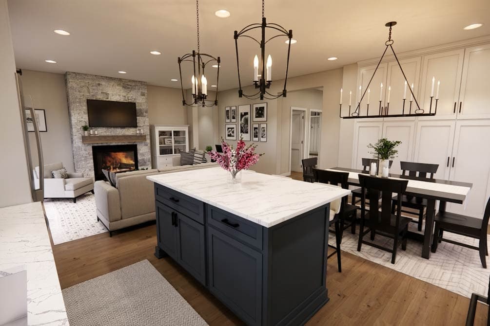 Plan 140057RK: Traditional Farmhouse House Plan with Split Bedrooms and 2-Car Garage - Image #19 - Craftsman, Farmhouse, Traditional