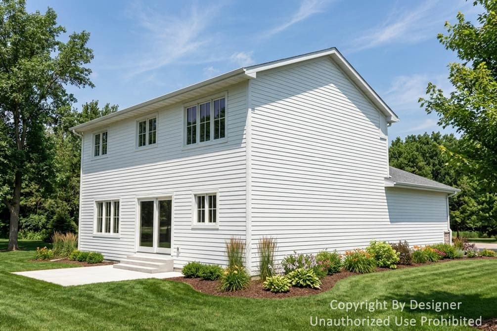 Plan 140061RK: Modern Farmhouse House Plan with 3 Bedrooms, Home Office, and 2-Car Garage - Image #4