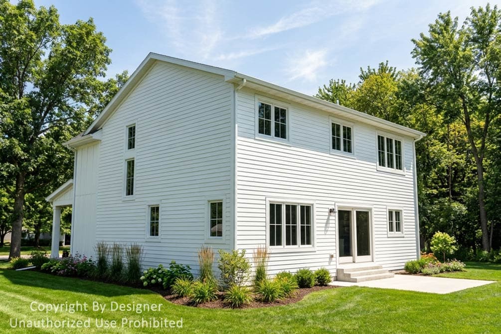 Plan 140061RK: Modern Farmhouse House Plan with 3 Bedrooms, Home Office, and 2-Car Garage - Image #3