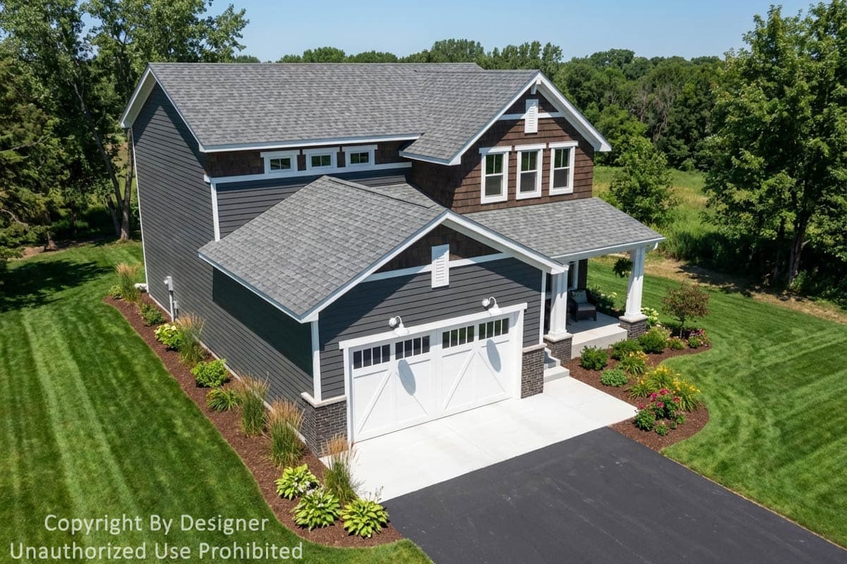 Plan 140062RK: Craftsman Traditional House Plan with 3 Beds and 2-Car Garage - Image #6 - Craftsman, Traditional