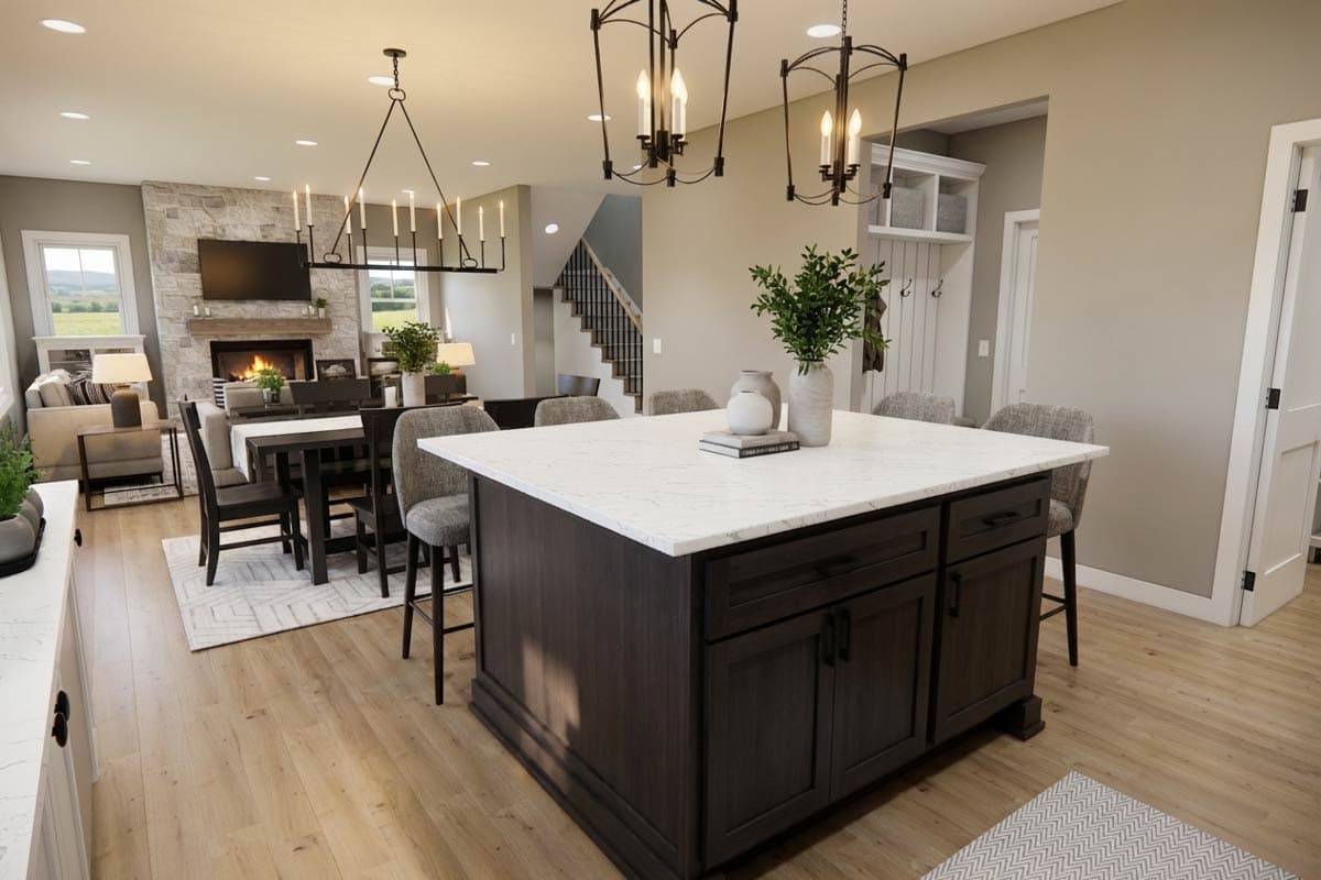 Plan 140062RK: Craftsman Traditional House Plan with 3 Beds and 2-Car Garage - Image #14 - Craftsman, Traditional