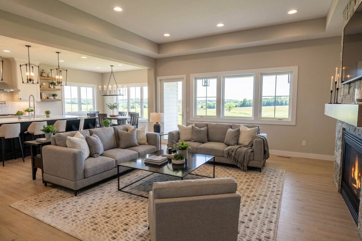 Plan 140063RK: Modern Farmhouse House Plan with Split Bedrooms and 2-Car Garage - Image #10 - Modern Farmhouse, New American