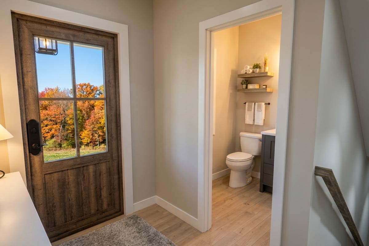 Plan 140067RK: Modern Farmhouse House Plan with 3 Beds, Loft, and 2-Car Garage - Image #5 - Modern Farmhouse, Traditional
