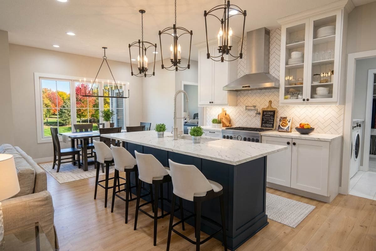 Plan 140067RK: Modern Farmhouse House Plan with 3 Beds, Loft, and 2-Car Garage - Image #9 - Modern Farmhouse, Traditional