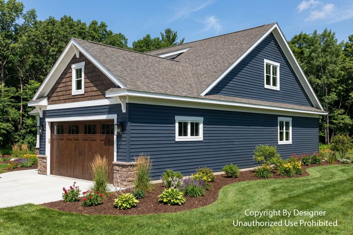 Plan 140068RK: Craftsman House Plan with Main Level Master and Loft - Image #2 - Bungalow, Craftsman, New American, Traditional