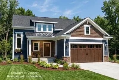 Craftsman House Plan with Main Level Master and Loft