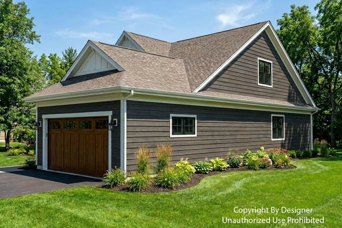 Plan 140069RK: Craftsman House Plan with Main Level Master Suite and Loft - Image #2 - Craftsman, Traditional