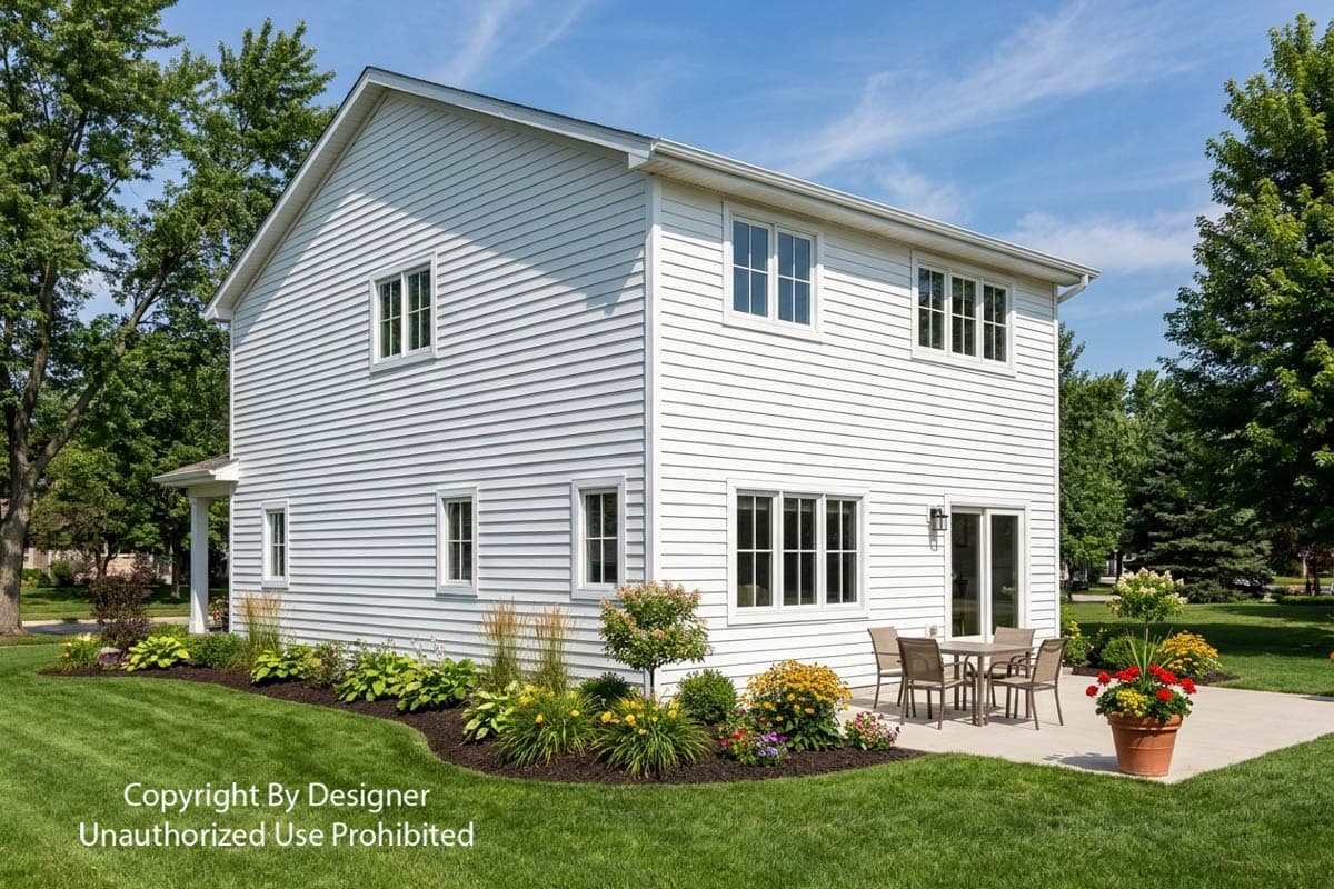 Plan 140070RK: Traditional Farmhouse House Plan with 3 Beds and Upstairs Loft - Image #3 - Farmhouse, Traditional