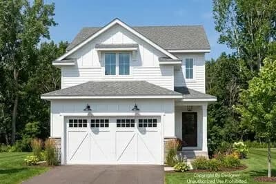 Traditional Farmhouse House Plan with 3 Beds and Upstairs Loft