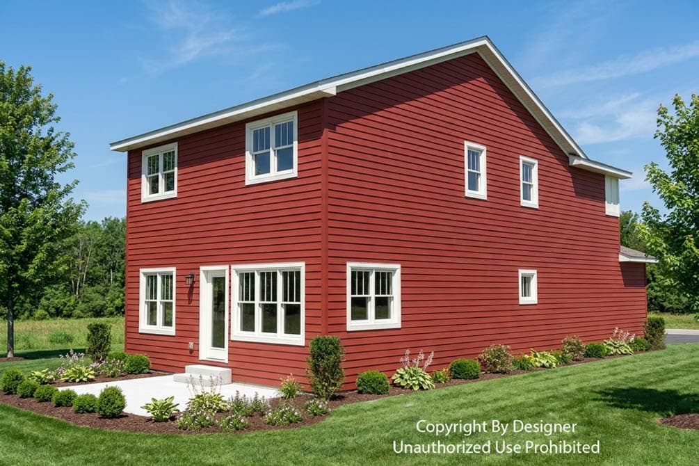 Plan 140072RK: Modern Farmhouse House Plan with 3 Beds, 2-Car Garage, and Upstairs Master - Image #3 - Craftsman, Farmhouse, Modern Farmhouse, Traditional