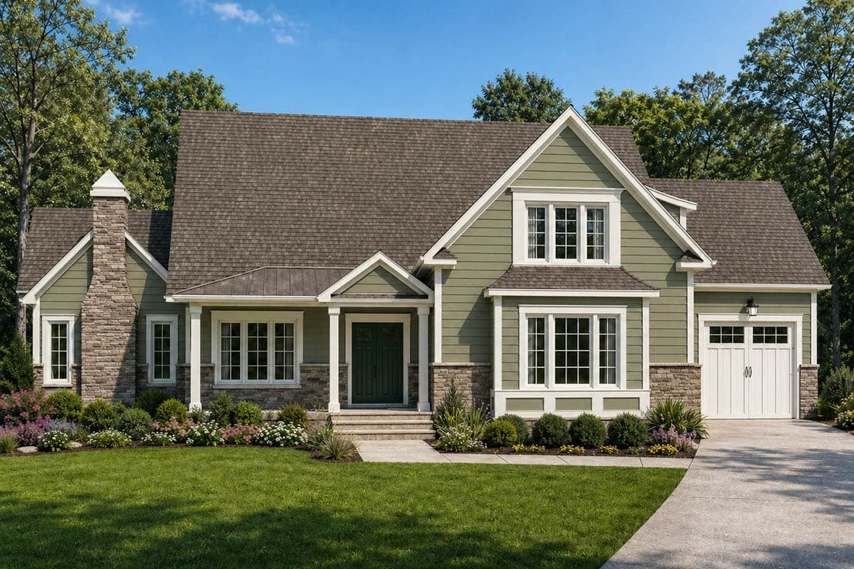 Plan image - 849087PGE:Craftsman House Plan with Elevator, Potential In-Law Suite, and 3-Car Garage