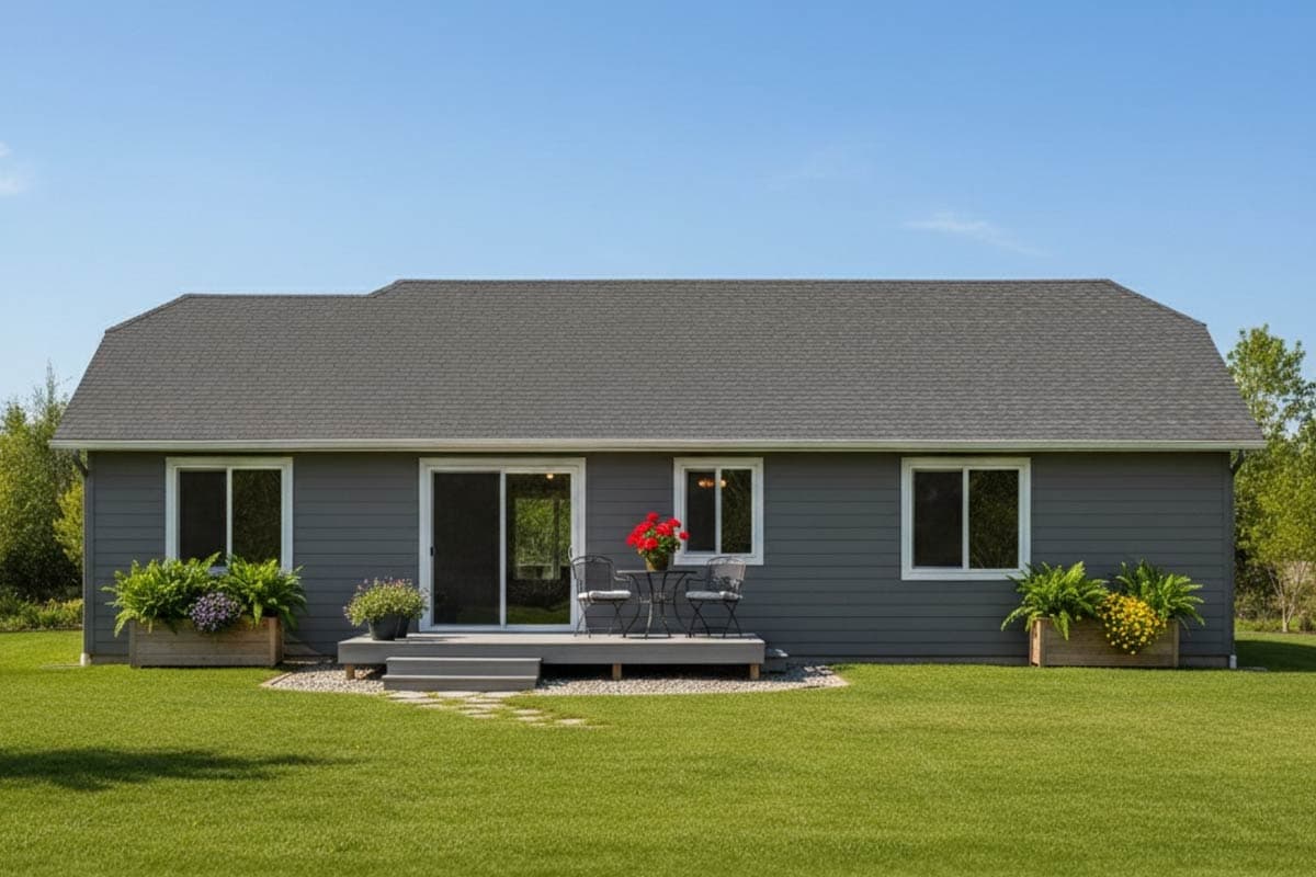 Plan 267114SPK: Country Craftsman Ranch House Plan with 2-3 Bedrooms and Vaulted Ceilings - Image #2 - Country, Craftsman, Ranch