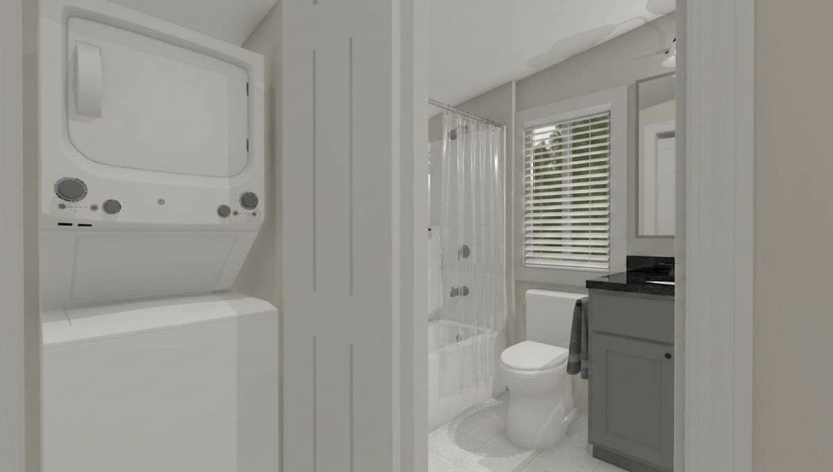 Plan 431000BOX: Box-Built 2-Bed Tiny Home Plan with Modern Styling - Image #9 - Cabin, Contemporary, Modern, Mountain, Vacation