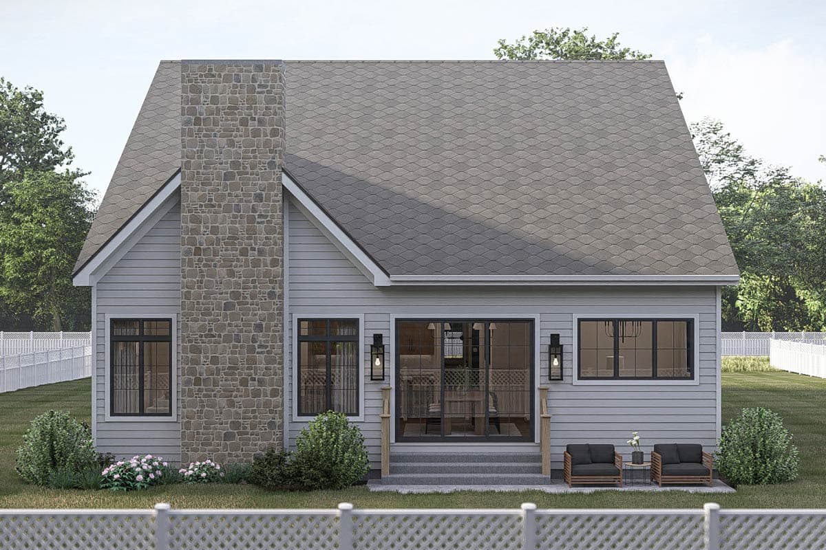 Plan 623639DJ: Modern Farmhouse House Plan with 3 Beds and Main Level Master - Image #6 - Country, Farmhouse, Traditional