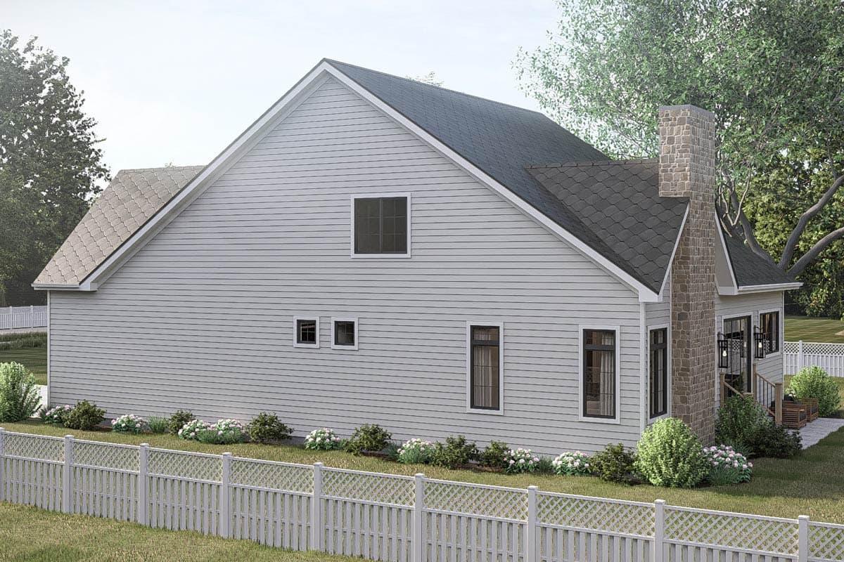 Plan 623639DJ: Modern Farmhouse House Plan with 3 Beds and Main Level Master - Image #7 - Country, Farmhouse, Traditional
