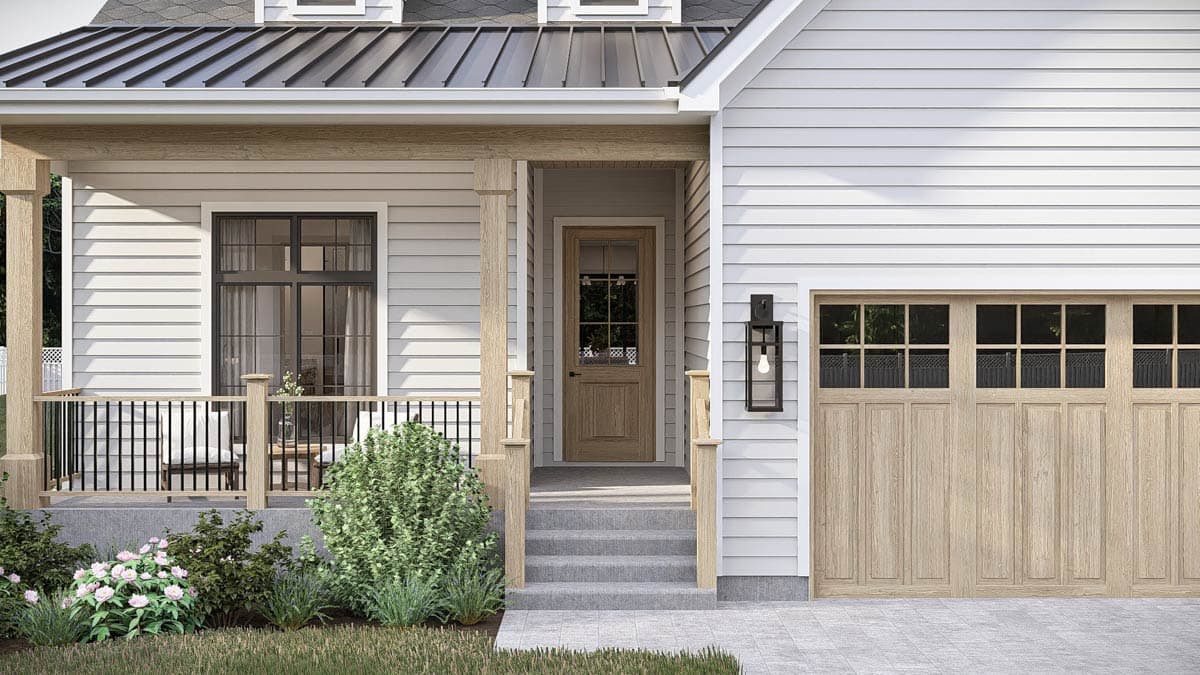 Plan 623639DJ: Modern Farmhouse House Plan with 3 Beds and Main Level Master - Image #8 - Country, Farmhouse, Traditional