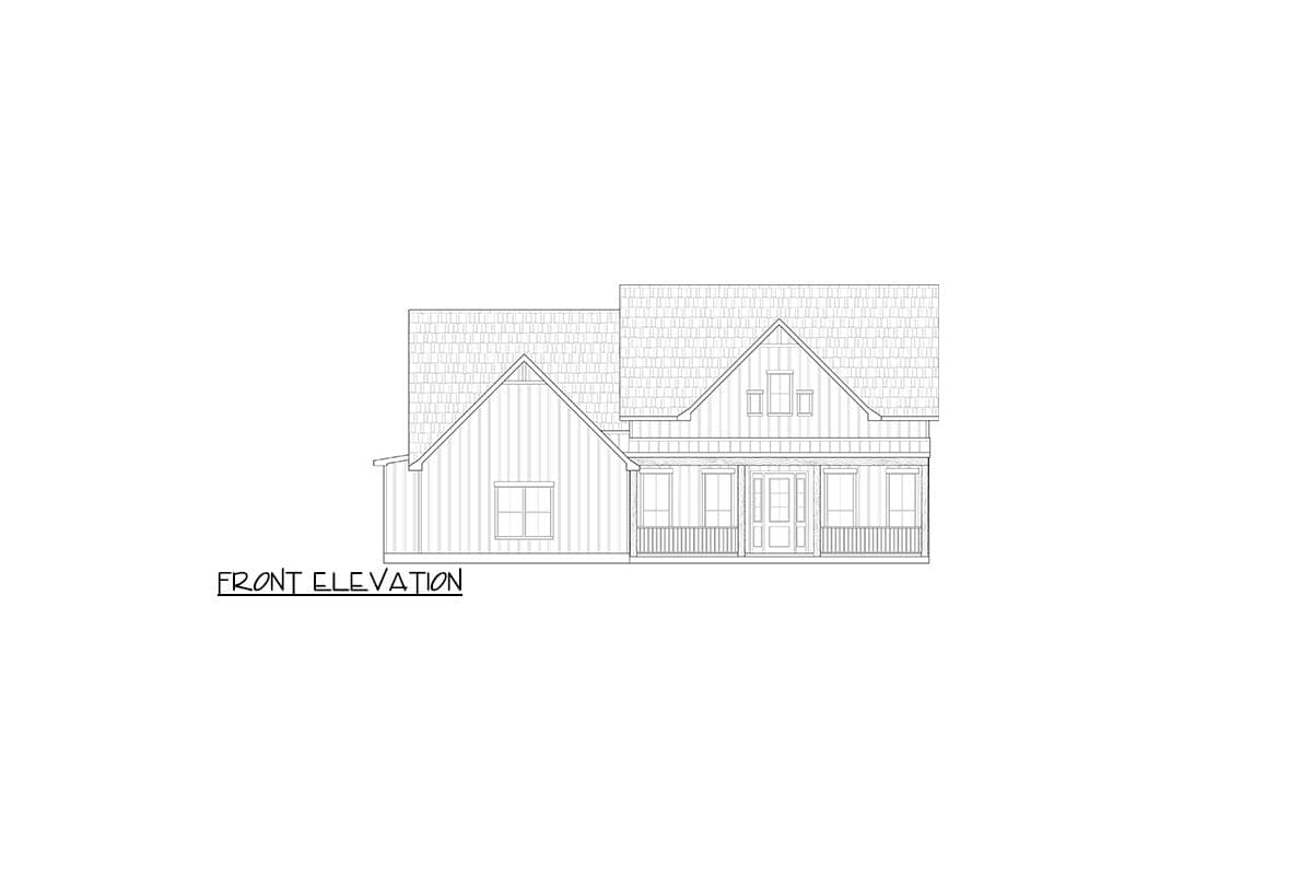 Plan 170019ADS: Modern Farmhouse House Plan with Workshop and 2-Car Carport - Image #3 - Modern Farmhouse, New American