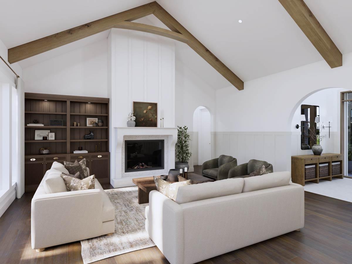 Plan 270128AF: Modern Farmhouse House Plan with 3 Bedrooms and Expansive Outdoor Living - Image #6 - Farmhouse, Modern Farmhouse, New American