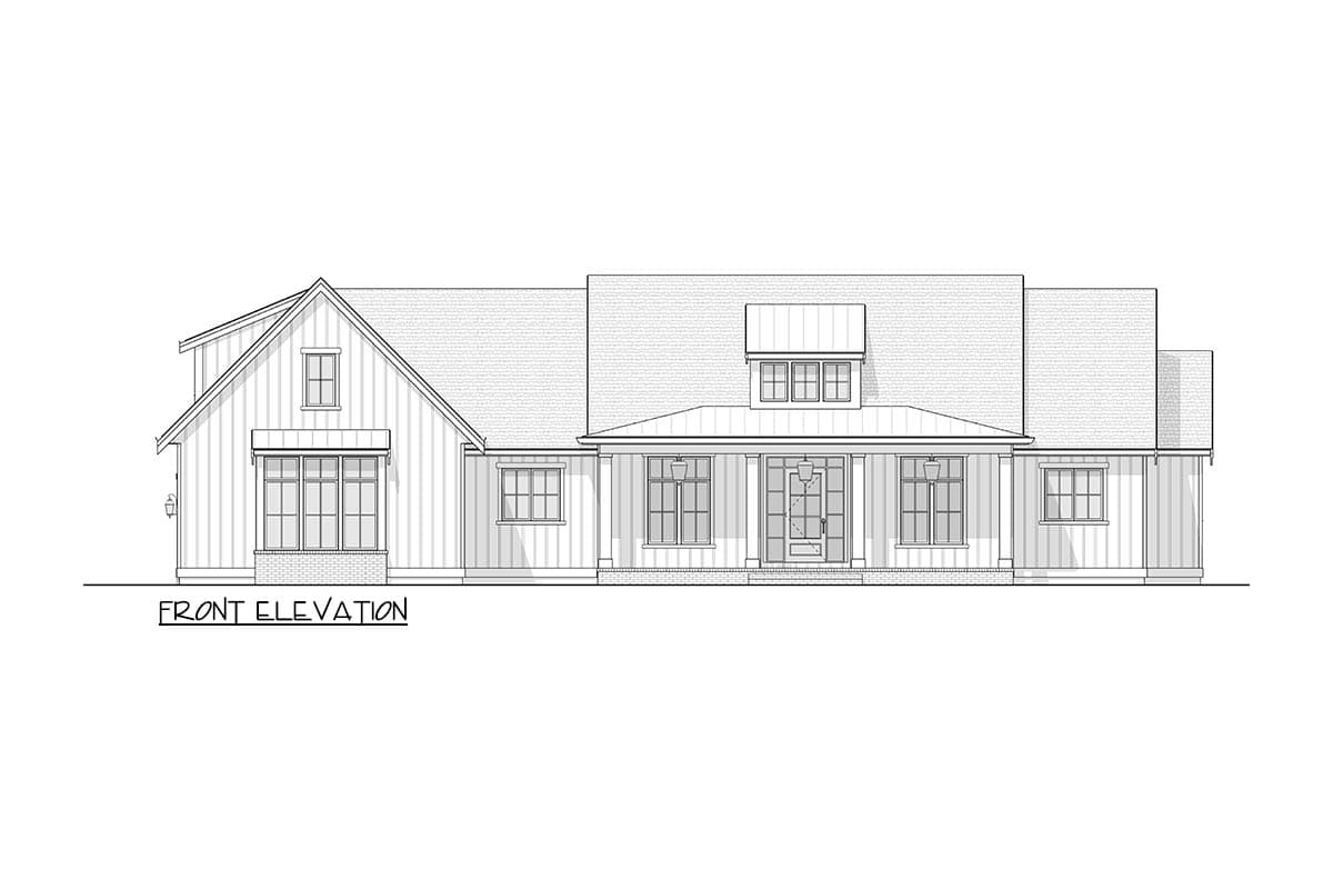 Plan 270128AF: Modern Farmhouse House Plan with 3 Bedrooms and Expansive Outdoor Living - Image #23 - Farmhouse, Modern Farmhouse, New American