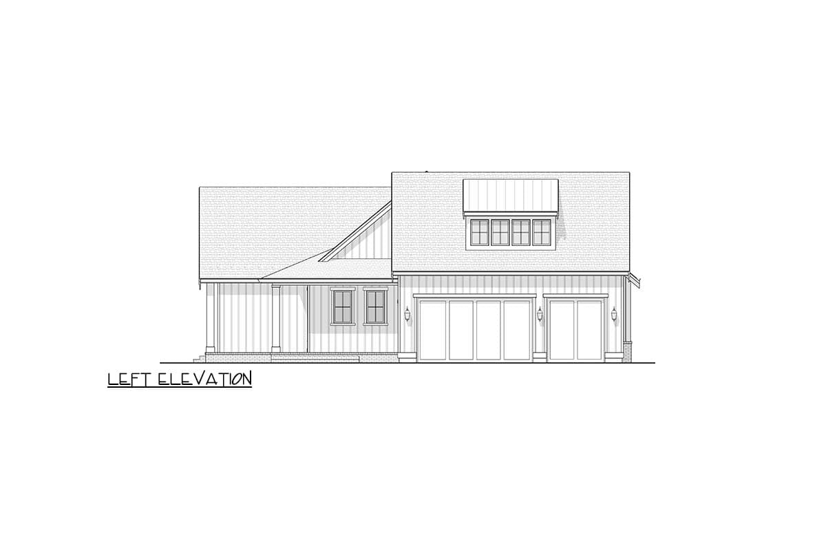 Plan 270128AF: Modern Farmhouse House Plan with 3 Bedrooms and Expansive Outdoor Living - Image #24 - Farmhouse, Modern Farmhouse, New American