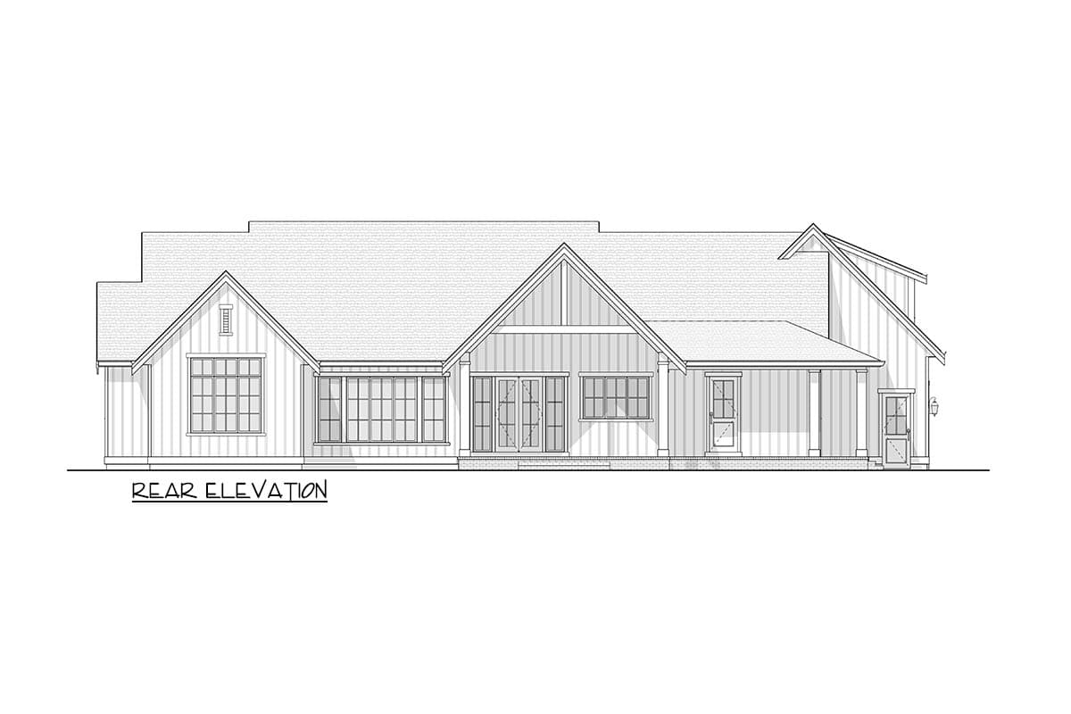 Plan 270128AF: Modern Farmhouse House Plan with 3 Bedrooms and Expansive Outdoor Living - Image #25 - Farmhouse, Modern Farmhouse, New American