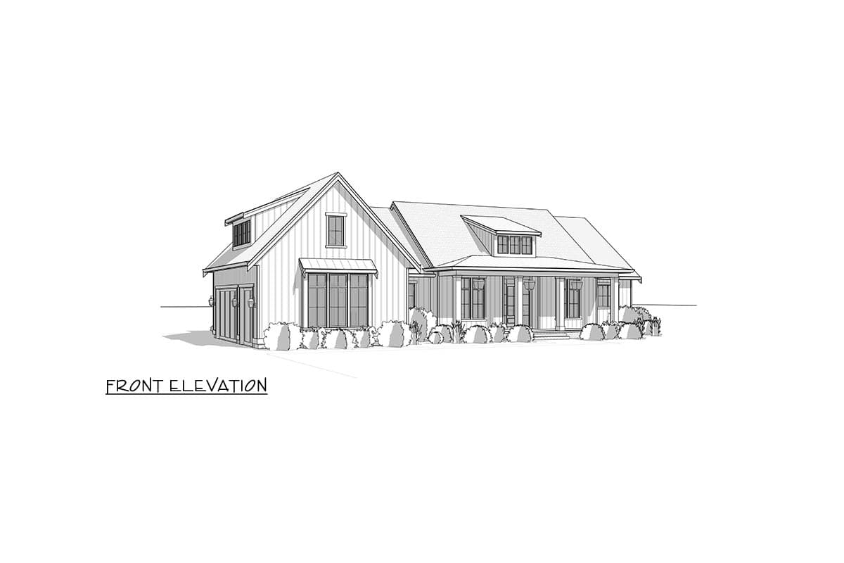 Plan 270128AF: Modern Farmhouse House Plan with 3 Bedrooms and Expansive Outdoor Living - Image #27 - Farmhouse, Modern Farmhouse, New American