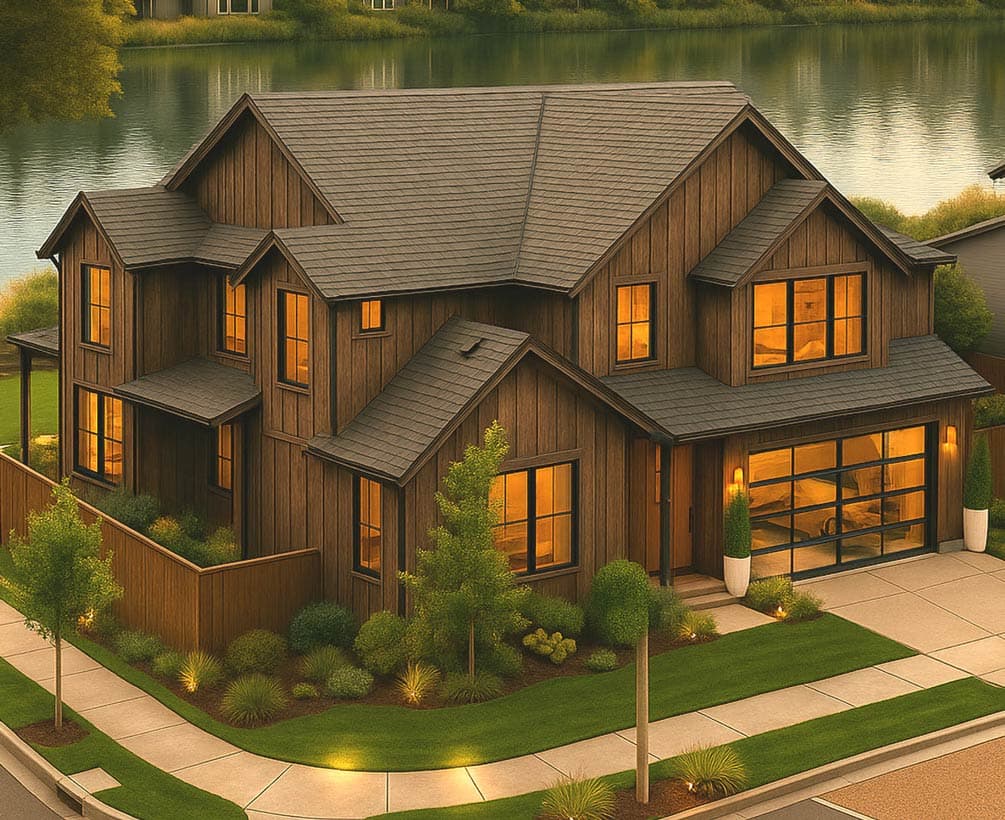 Plan 85478MS: Four-Bedroom Modern Farmhouse House Plan with Den and Workshop - Image #3 - Farmhouse, Modern Farmhouse, Northwest